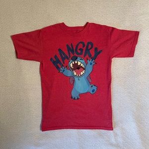 Small Disney Stitch T-shirt. Red. Lilo and Stitch. In great condition.
